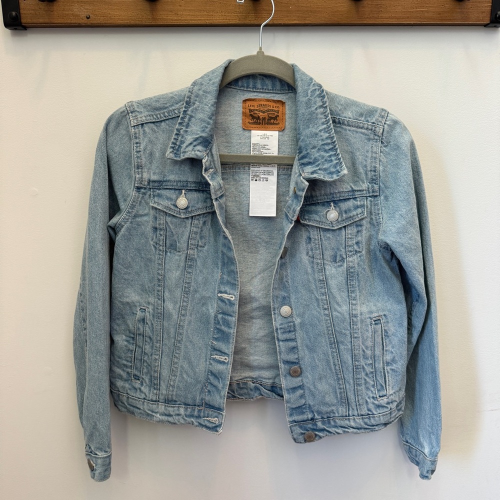 LEVI STRAUSS & Co Girls Jean Jacket Size L